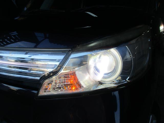 スペーシアカスタム XS 車検2年 ナビ TV 前後ドライブレコーダー パワースライドドア スマートキー プッシュスタート HIDヘッドライト フルエアロ リアスポ 純正アルミ フォグランプ オートライト オートAC(7枚目)