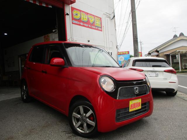 N-ONE ツアラー SSパッケージ 車検2年 ターボ あんしんパッケージ ナビ バックカメラ ブルートゥース クルーズコントロール 革巻きハンドル アルミ ETC HIDヘッドライト オートライト スマートキー プッシュスタート(4枚目)