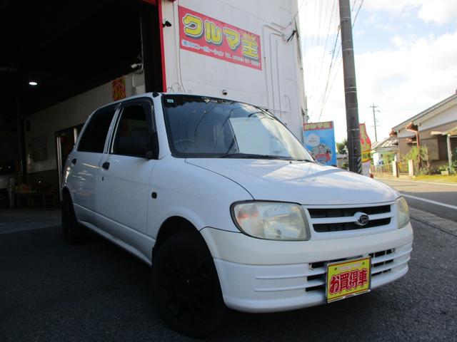 ミラ ＣＤ　５速ＭＴ　スポーツアルミホイール　スポーツマフラー　社外ハンドル　パワーウインドウ（4枚目）