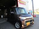 タント カスタムＬ　車検２年　後期モデル　禁煙車　ナビ　バックカメラ　ブルートゥース　ＴＶ　ＨＩＤヘッドライト　アルミ　フルエアロ　リアスポ　スマートキー　セキュリティ　フォグランプ　オートＡＣ　Ｔチェーン式エンジン（4枚目）