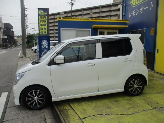 ワゴンＲ ＦＺ　ローダウン　車検２年　保証　禁煙　地デジ社外ナビ　ＤＶＤ　Ｒカメ　プッシュスタート　スマートキー　ＥＴＣ　衝突軽減ブレーキ　オートエアコン　シートヒーター　ウインカーミラー　ＡＷ　取説（15枚目）
