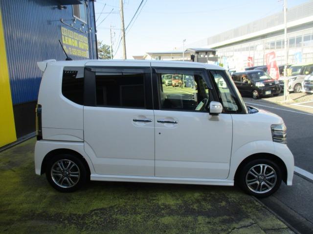 Ｎ－ＢＯＸカスタム Ｇ・Ｌパッケージ　グー故障診断済　車検２年　整備付　保証　禁煙　フルセグ社外ナビ　Ｂｌｕｅｔｏｏｔｈ　ＤＶＤ　Ｒカメ　プッシュスタート　スマートキー　ＥＴＣ　パワ－スライドドア　ＨＩＤ　フォグライト　ウインカーミラー（11枚目）