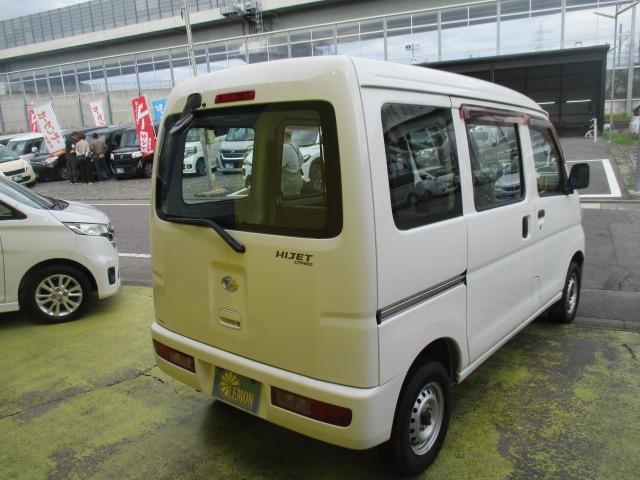 ハイゼットカーゴ スペシャル　ハイルーフ　グー故障診断済　車検２年　整備付　保証　禁煙　最大積載量３５０ｋｇ　純正ラジオ　両スライドドア　集中ロック　ドアミラー　ドアバイザー　レベライザー　フルフラット（12枚目）