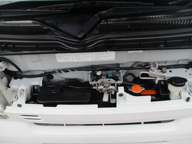 ハイゼットカーゴ スペシャル　ハイルーフ　グー故障診断済　車検２年　整備付　保証　禁煙　最大積載量３５０ｋｇ　純正ラジオ　両スライドドア　集中ロック　ドアミラー　ドアバイザー　レベライザー　フルフラット（59枚目）