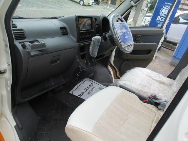 ハイゼットカーゴ クルーズ　ハイルーフ　車検Ｒ９年２月　最大積載量３５０ｋｇ　禁煙　フルセグ社外ナビ　Ｂｌｕｅｔｏｏｔｈ　ＤＶＤ　Ｒカメ　キーレス　ＥＴＣ　両スライドドア　パワーウインドウ　電格ミラー　フルフラット　取説（40枚目）