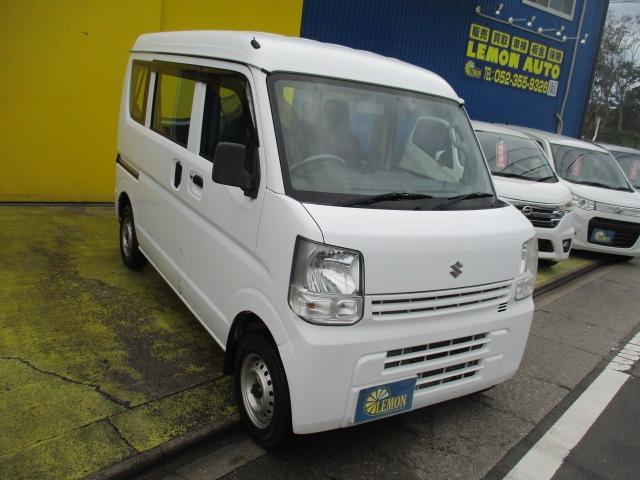 エブリイ ＰＡ　ハイルーフ　グー故障診断済　車検２年　整備付　保証　５ＡＧＳ　最大積載量３５０ｋｇ　２ｎｄ発進　純正ラジオ　集中ロック　ＥＴＣ　ドラレコ　両スライドドア　エアコン　エアバック　ドアミラー　ドアバイザー（10枚目）
