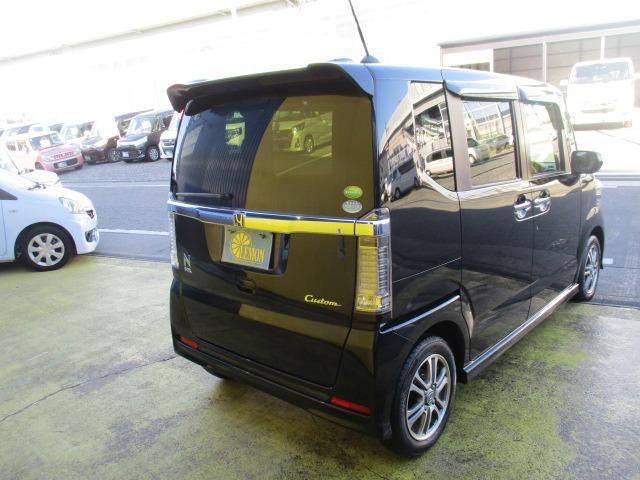 N-BOXカスタム G・Lパッケージ グー故障診断済 車検2年 整備付 保証 禁煙 フルセグ純正ナビ Bluetooth DVD Rカメ プッシュスタート スマートキー ETC パワ-スライドドア オートエアコン HID AW 取説(12枚目)