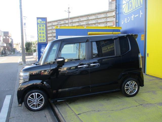 N-BOXカスタム G・Lパッケージ グー故障診断済 車検2年 整備付 保証 禁煙 フルセグ純正ナビ Bluetooth DVD Rカメ プッシュスタート スマートキー ETC パワ-スライドドア オートエアコン HID AW 取説(15枚目)