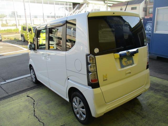 N-BOX G グー故障診断済 車検2年 整備付 保証 禁煙 社外ナビ Bluetooth Rカメ プッシュスタート スマートキー ドラレコ オートエアコン 両スライドドア ベンチシート フルフラット 取説(14枚目)