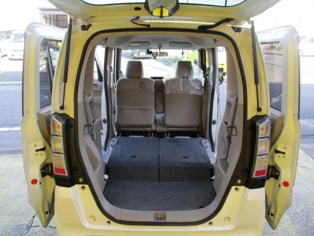 N-BOX G グー故障診断済 車検2年 整備付 保証 禁煙 社外ナビ Bluetooth Rカメ プッシュスタート スマートキー ドラレコ オートエアコン 両スライドドア ベンチシート フルフラット 取説(54枚目)