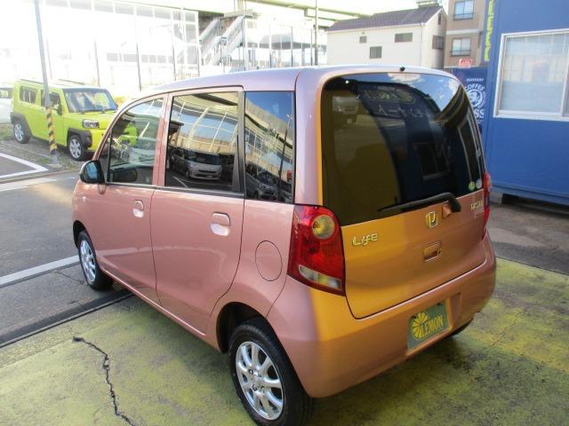 ライフ パステル 4WD グー故障診断済 車検2年 Tベルト交換済 保証 禁煙 純正オーディオ Rカメ スマートキー オートエアコン 電格ミラー パワーウインドウ ベンチシート フルフラット AW 取説(14枚目)