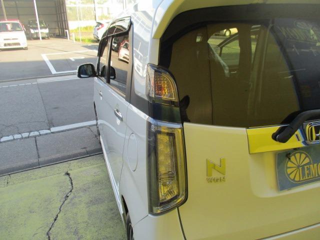 N-WGNカスタム G・Lパッケージ グー故障診断済 車検2年 整備付 保証 禁煙 フルセグ純正ナビ Bluetooth DVD Rカメ プッシュスタート スマートキー ETC ドラレコ クルコン HID オートエアコン AW 取説(67枚目)