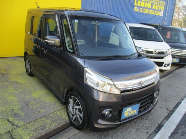 スペーシアカスタム TS ターボ 車検2年 禁煙 フルセグ純正ナビ Bluetooth DVD Rカメ プッシュスタート スマートキー ETC 両パワ-スライドドア HID オートエアコン AW 取説(10枚目)