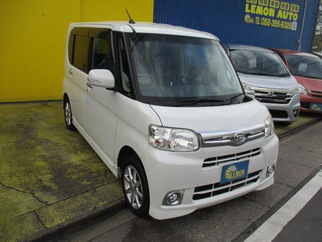 タント Gスペシャル グー故障診断済 車検2年 整備付 保証 禁煙 フルセグ社外ナビ DVD スマートキー パワースライドドア オートエアコン ウインカーミラー ベンチシート フルフラット AW 取説(10枚目)