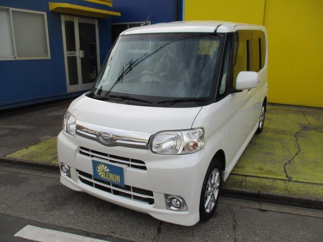 タント Gスペシャル グー故障診断済 車検2年 整備付 保証 禁煙 フルセグ社外ナビ DVD スマートキー パワースライドドア オートエアコン ウインカーミラー ベンチシート フルフラット AW 取説(16枚目)