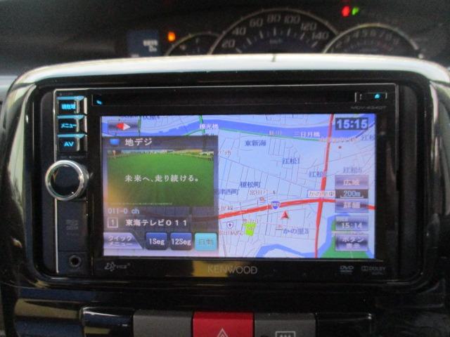 タント Gスペシャル グー故障診断済 車検2年 整備付 保証 禁煙 フルセグ社外ナビ DVD スマートキー パワースライドドア オートエアコン ウインカーミラー ベンチシート フルフラット AW 取説(20枚目)