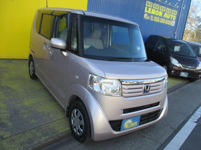Ｎ－ＢＯＸ Ｇ・Ｌパッケージ　グー故障診断済　車検２年　整備付　保証　禁煙　地デジ純正ナビ　ＤＶＤ　Ｒカメ　プッシュスタート　スマートキー　ＥＴＣ　パワースライドドア　オートエアコン　ベンチシート　フルフラット　取説（10枚目）