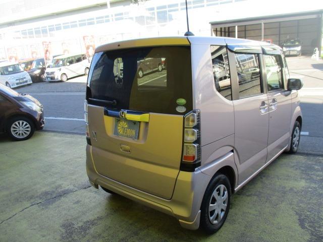 Ｎ－ＢＯＸ Ｇ・Ｌパッケージ　グー故障診断済　車検２年　整備付　保証　禁煙　地デジ純正ナビ　ＤＶＤ　Ｒカメ　プッシュスタート　スマートキー　ＥＴＣ　パワースライドドア　オートエアコン　ベンチシート　フルフラット　取説（12枚目）