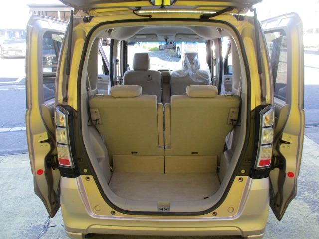 Ｎ－ＢＯＸ Ｇ・Ｌパッケージ　グー故障診断済　車検２年　整備付　保証　禁煙　地デジ純正ナビ　ＤＶＤ　Ｒカメ　プッシュスタート　スマートキー　ＥＴＣ　パワースライドドア　オートエアコン　ベンチシート　フルフラット　取説（53枚目）