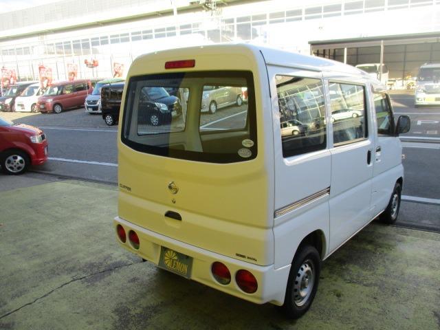 クリッパーバン ＳＤ　２シーター　ハイルーフ　５速マニュアル　グー故障診断済　車検２年　整備付　保証　禁煙　ＥＴＣ　最大積載量３５０ｋｇ　両スライドドア　エアコン　エアバッグ　フルフラット　ドアミラー　ドアバイザー　取説（12枚目）