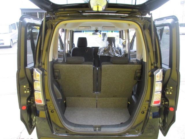 N-BOX G SSパッケージ グー故障診断済 車検2年 整備付 保証 禁煙 フルセグ社外ナビ Bluetooth DVD Rカメ プッシュスタート スマートキー ETC 両パワ-スライドドア 衝突軽減ブレーキ AW(54枚目)