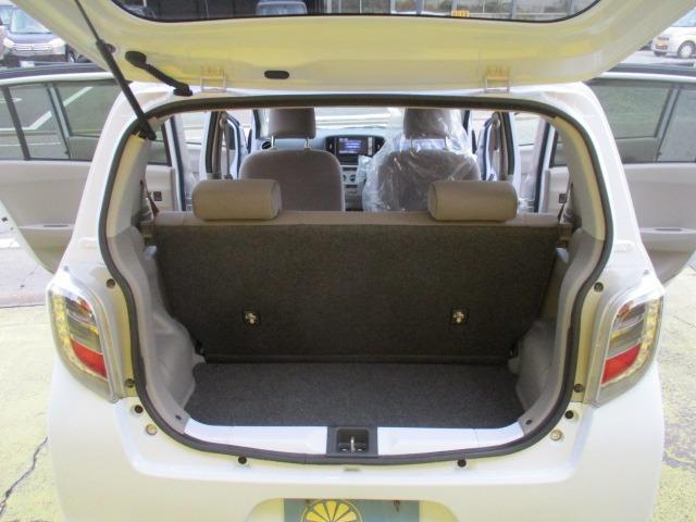 ミライース Ｘ　ＳＡ　グー故障診断済　車検Ｒ０８年１２月　保証　禁煙　フルセグ純正ＨＤＤナビ　Ｂｌｕｅｔｏｏｔｈ　ＤＶＤ　キーレス　ＥＴＣ　衝突軽減ブレーキ　電格ミラー　パワーウインドウ　フルフラット　ＡＷ　取説（48枚目）