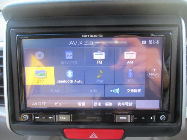 Ｎ－ＢＯＸ ２トーンカラースタイル　Ｇ・Ｌパッケージ　グー故障診断済　車検２年　整備点検　保証　禁煙　フルセグ社外ナビ　Ｂｌｕｅｔｏｏｔｈ　Ｒカメ　プッシュスタート　スマートキー　両パワースライドドア　衝突軽減ブレーキ　ＨＩＤ　ウインカー　ＡＷ（24枚目）