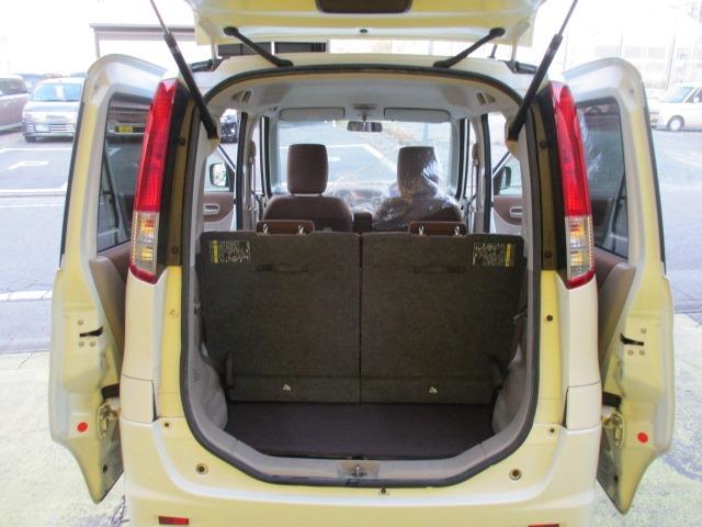 ルークス Ｅ　グー故障診断済　車検２年　整備付　保証　禁煙　純正オーディオ　ＣＤ　プッシュスタート　スマートキー　両スライドドア　エアコン　エアバッグ　ベンチシート　フルフラット　レベライザー　取説（49枚目）