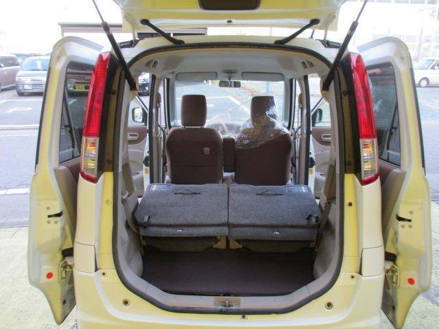 ルークス Ｅ　グー故障診断済　車検２年　整備付　保証　禁煙　純正オーディオ　ＣＤ　プッシュスタート　スマートキー　両スライドドア　エアコン　エアバッグ　ベンチシート　フルフラット　レベライザー　取説（51枚目）