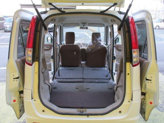 ルークス Ｅ　グー故障診断済　車検２年　整備付　保証　禁煙　純正オーディオ　ＣＤ　プッシュスタート　スマートキー　両スライドドア　エアコン　エアバッグ　ベンチシート　フルフラット　レベライザー　取説（52枚目）