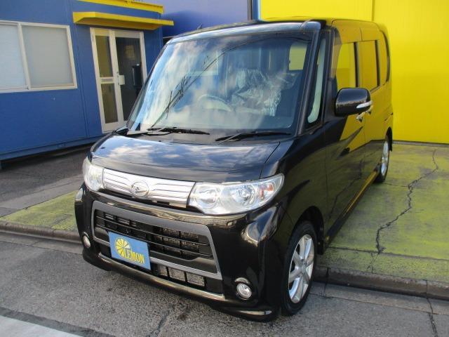 タント カスタムX グー故障診断済 車検2年 整備付 保証 フルセグ純正ナビ Bluetooth DVD スマートキー パワ-スライドドア HID フォグライト ウインカーミラー オートエアコン フルフラット AW(16枚目)