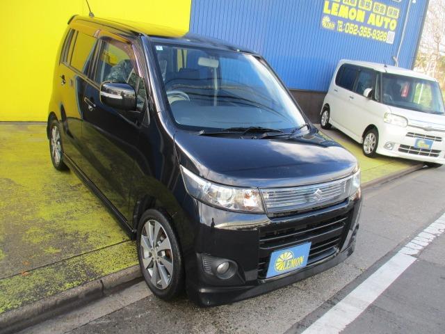 ワゴンRスティングレー リミテッドII グー故障診断済 車検R9年5月 保証 禁煙 フルセグ社外ナビ Bluetooth DVD プッシュスタート スマートキー ETC HID フォグライト ウインカーミラー シートヒーター AW(10枚目)