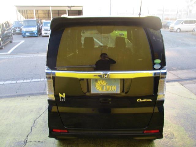 N-BOXカスタム G・Lパッケージ グー故障診断済 車検R9年3月 保証 禁煙 フルセグ純正ナビ Bluetooth Rカメ プッシュスタート スマートキー ETC 両パワースライドドア ドラレコ オートエアコン HID AW 取説(13枚目)