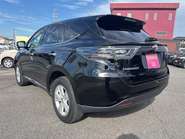 ハリアー エレガンス ETC バックカメラ パワーシート サンルーフ ナビ TV オートライト LEDヘッドランプ アルミホイール スマートキー アイドリングストップ 電動格納ミラー CVT 盗難防止システム(18枚目)