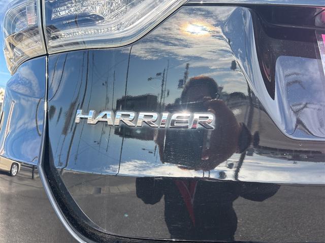 ハリアー エレガンス ETC バックカメラ パワーシート サンルーフ ナビ TV オートライト LEDヘッドランプ アルミホイール スマートキー アイドリングストップ 電動格納ミラー CVT 盗難防止システム(26枚目)