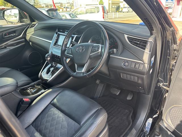 ハリアー エレガンス ETC バックカメラ パワーシート サンルーフ ナビ TV オートライト LEDヘッドランプ アルミホイール スマートキー アイドリングストップ 電動格納ミラー CVT 盗難防止システム(37枚目)