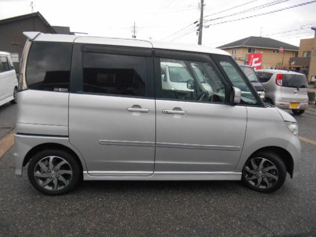 パレットSW TS ターボ タイミングチェーンモデル スマートキー プッシュスタート ナビ CD/DVD再生 純正アルミ 両側パワースライドドア HIDライト フォグライト エアロ Wエアバック ABS 盗難防止装置(10枚目)