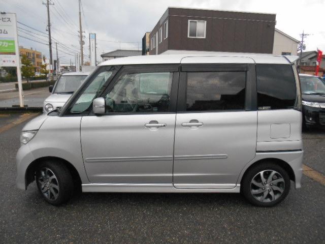 パレットSW TS ターボ タイミングチェーンモデル スマートキー プッシュスタート ナビ CD/DVD再生 純正アルミ 両側パワースライドドア HIDライト フォグライト エアロ Wエアバック ABS 盗難防止装置(11枚目)