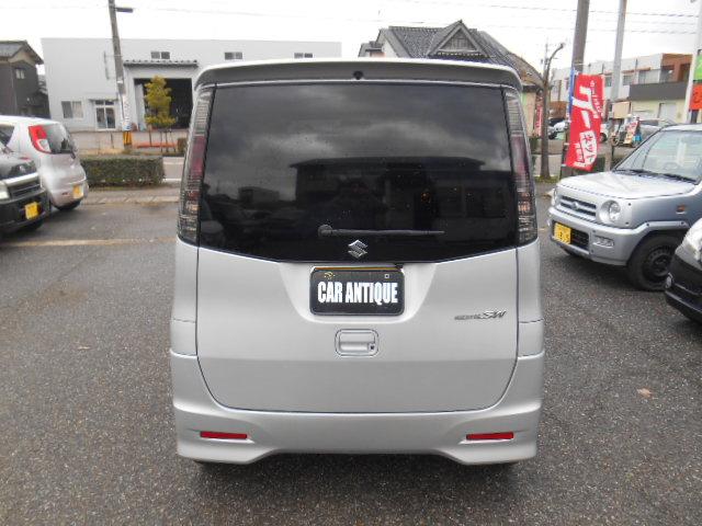 パレットSW TS ターボ タイミングチェーンモデル スマートキー プッシュスタート ナビ CD/DVD再生 純正アルミ 両側パワースライドドア HIDライト フォグライト エアロ Wエアバック ABS 盗難防止装置(14枚目)