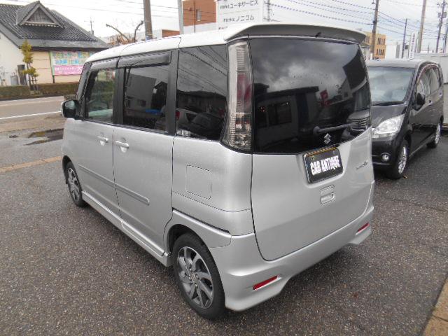 パレットSW TS ターボ タイミングチェーンモデル スマートキー プッシュスタート ナビ CD/DVD再生 純正アルミ 両側パワースライドドア HIDライト フォグライト エアロ Wエアバック ABS 盗難防止装置(15枚目)