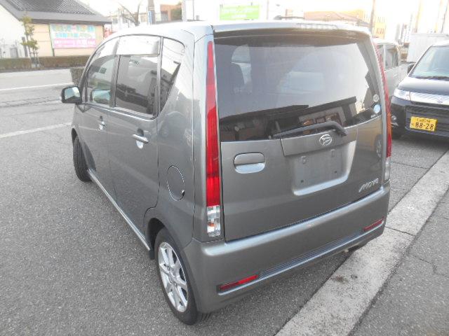 ムーヴ カスタム　ＲＳ　タイミングチェーンモデル　ターボ　スマートキー　ＨＩＤライト　フォグライト　ＣＤ　エアロ　アルミ　モモステアリング　オートエアコン　ベンチシート　Ｗエアバック　ＡＢＳ　盗難防止装置　衝突安全ボディ（14枚目）