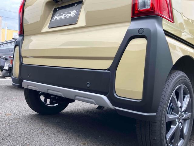 タント ファンクロス　両側電動スライドドア　クリアランスソナー　レーンアシスト　衝突被害軽減システム　オートライト　ＬＥＤヘッドランプ　ヘッドライトウォッシャー　スマートキー　アイドリングストップ　電動格納ミラー（58枚目）