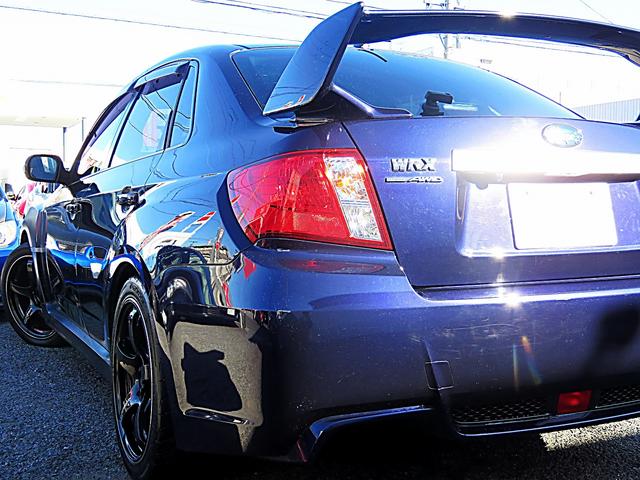 インプレッサ ＷＲＸ　ＳＴｉ　フジツボマフラー　スマートキー　ＳＴＩ追加メーター　ナビＢカメラ　大型リアスポイラー　エアロパーツ　タワーバー　ＳＩドライブ　フォグランプ　専用スポーツシート　４ＷＤ　ターボ（34枚目）