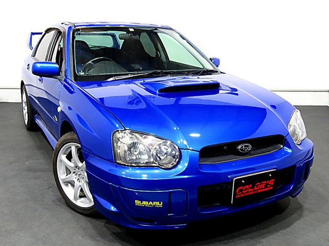 インプレッサ ＷＲＸ　２００３　Ｖリミテッド　エアロパーツ　特別仕様車　ナビフルセグ　スポーツＡＴ搭載　ＨＩＤ　タワーバー　タイミングベルト交換済　大型リアスポイラー　専用スポーツシート　４ＷＤ　ターボ　フォグカバー　リアワイパー（2枚目）