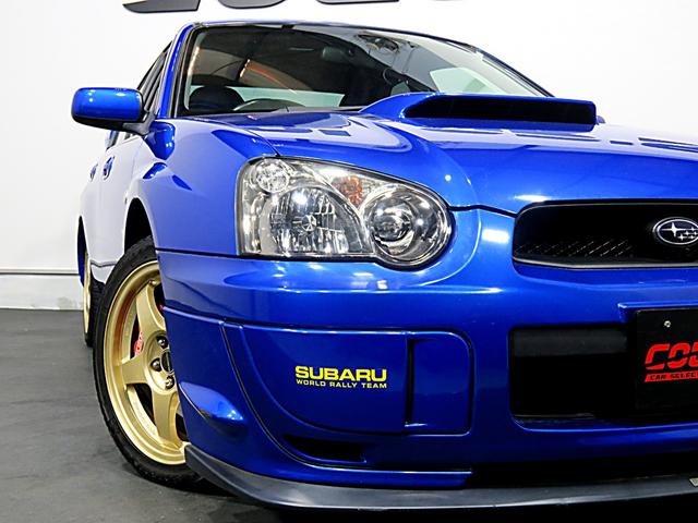 ＷＲＸ　ＷＲ－リミテッド　２００４　特別仕様車　ＲＡＹＳ製鍛造１７ＡＷ　大型リアスポイラー　専用スポーツシート　ブルードアトリム　ＨＩＤ　エアロパーツ　専用ステッカー　ターボモデル　４ＷＤ　アプライドＥ型　スポーツＡＴ搭載(23枚目)