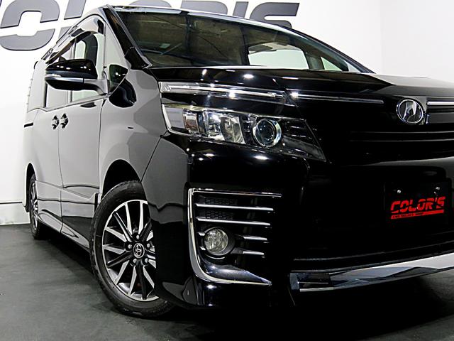 ヴォクシー ZS 7人 ツインムーンルーフ 両側パワースライドドア ドラレコ エアロパーツ LEDヘッドライト スマートキー プッシュスタート(24枚目)