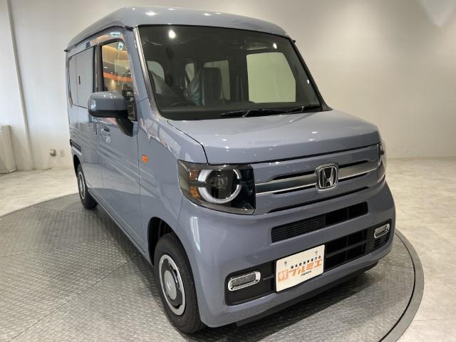 Ｎ－ＶＡＮ＋スタイル ファン・ホンダセンシング　届出済未使用車　軽バン　衝突被害軽減システム　スマートキー　レーンアシスト　両側スライドドア　アイドリングストップ　ＬＥＤライト　電動格納ミラー　パワーウィンドウ　運転席エアバッグ（6枚目）