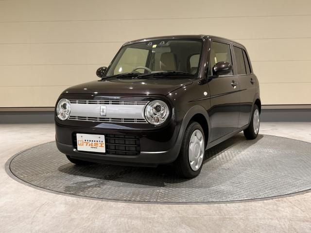 アルトラパン Ｌ　届出済未使用車　衝突軽減ブレーキ　誤発進抑制　車線逸脱警報　標識認識機能　アイドリングストップ　運転席シートヒーター　オートエアコン　電動格納ミラー　キーレスプッシュスタート　軽自動車（4枚目）