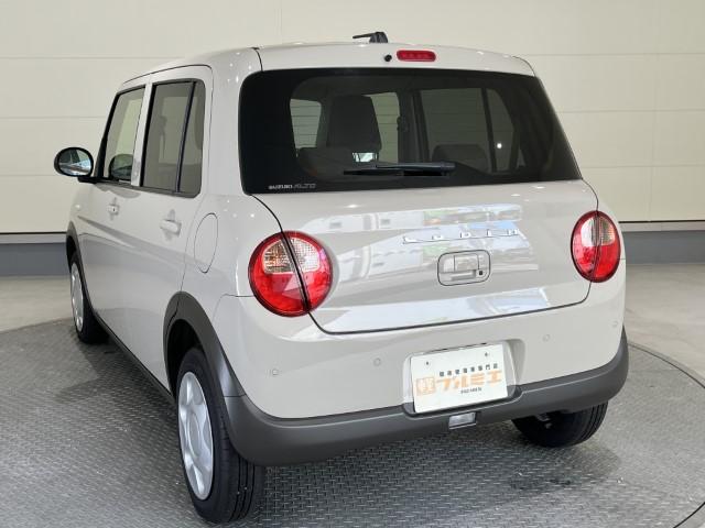 アルトラパン L 届出済未使用車 衝突軽減ブレーキ 誤発進抑制 車線逸脱警報 標識認識機能 アイドリングストップ 運転席シートヒーター オートエアコン 電動格納ミラー キーレスプッシュスタート 軽自動車(10枚目)