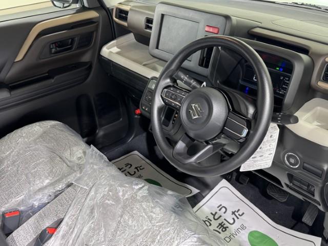 スペーシア ハイブリッドG 届出済未使用車 スズキセーフティサポート 両側スライドドア LEDライト スマートキー オートライト オートエアコン 電動格納ミラー 軽自動車(15枚目)
